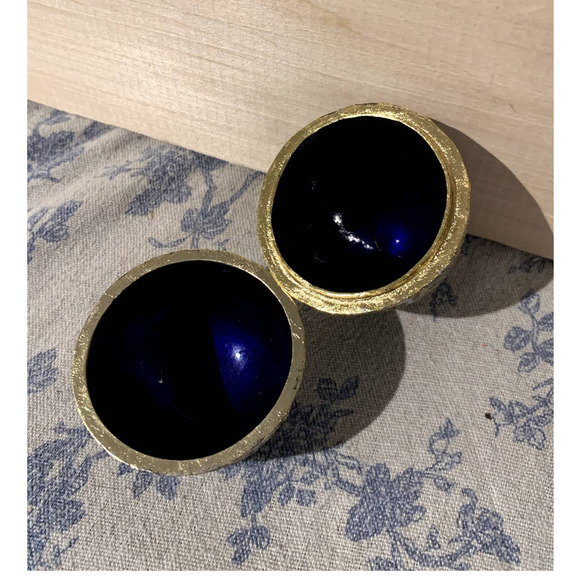 Floral Cloisonné Enamel Egg Trinket Box - Picture 8 of 9